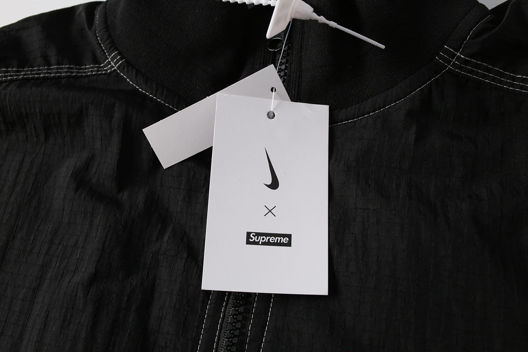 Supreme x NK Ripstop Pullover 'Black'