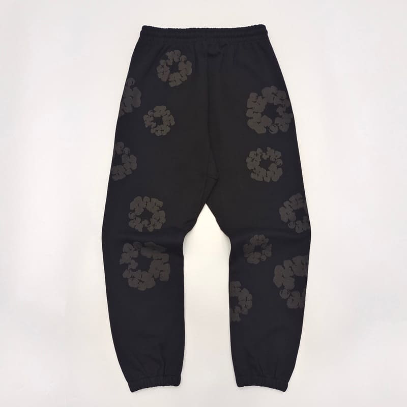 Calça DN T Cotton Wreath Black Monochrome
