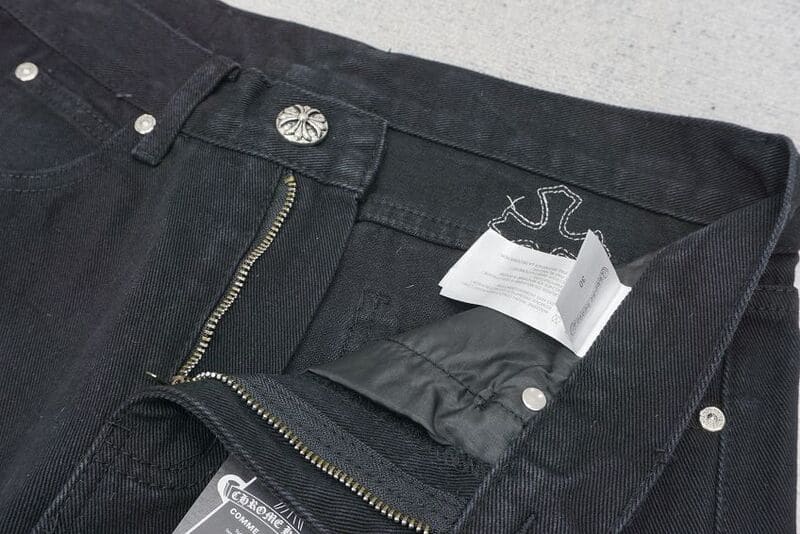 Calça Chrome Hearts Green & Leopard Cross