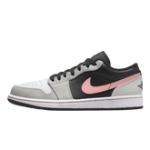 Air Jordan 1 Low Black Grey Pink