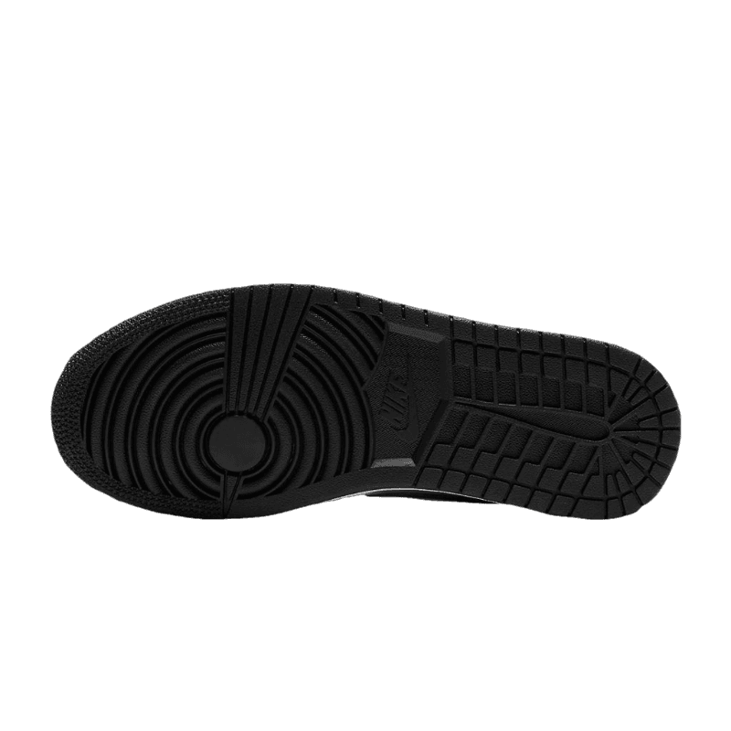 Air Jordan 1 Low Black Metallic Silver