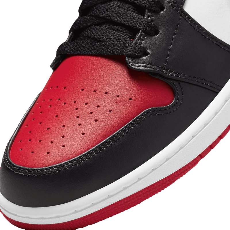 Air Jordan 1 Low Bred Toe