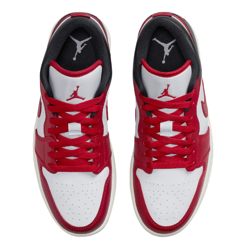 Air Jordan 1 Low White Gym Red