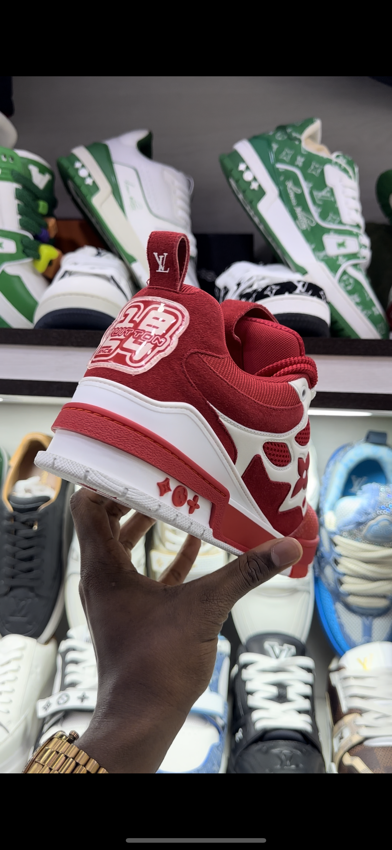 LV - Skate vermelho