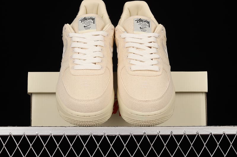Stussy x NK Air Force 1 Low Fossil Stone