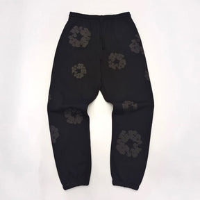 Calça DN T Cotton Wreath Black Monochrome