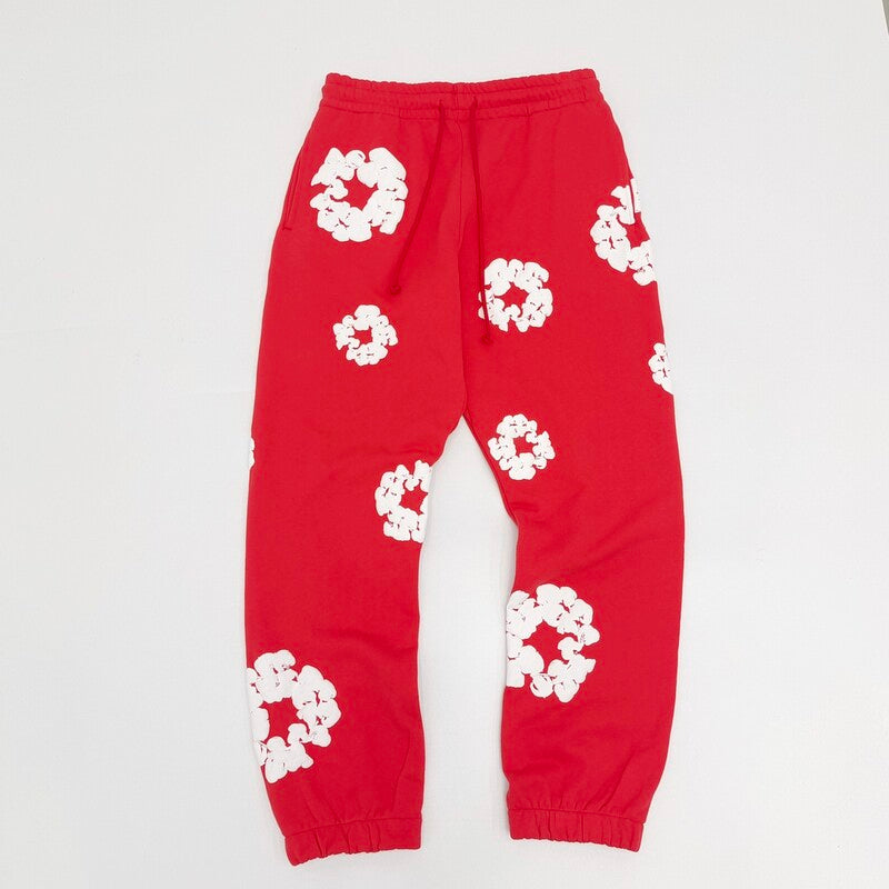 Calça DN T The Cotton Wreath Red
