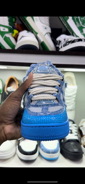 LV - 1854 - Azul brilho premium