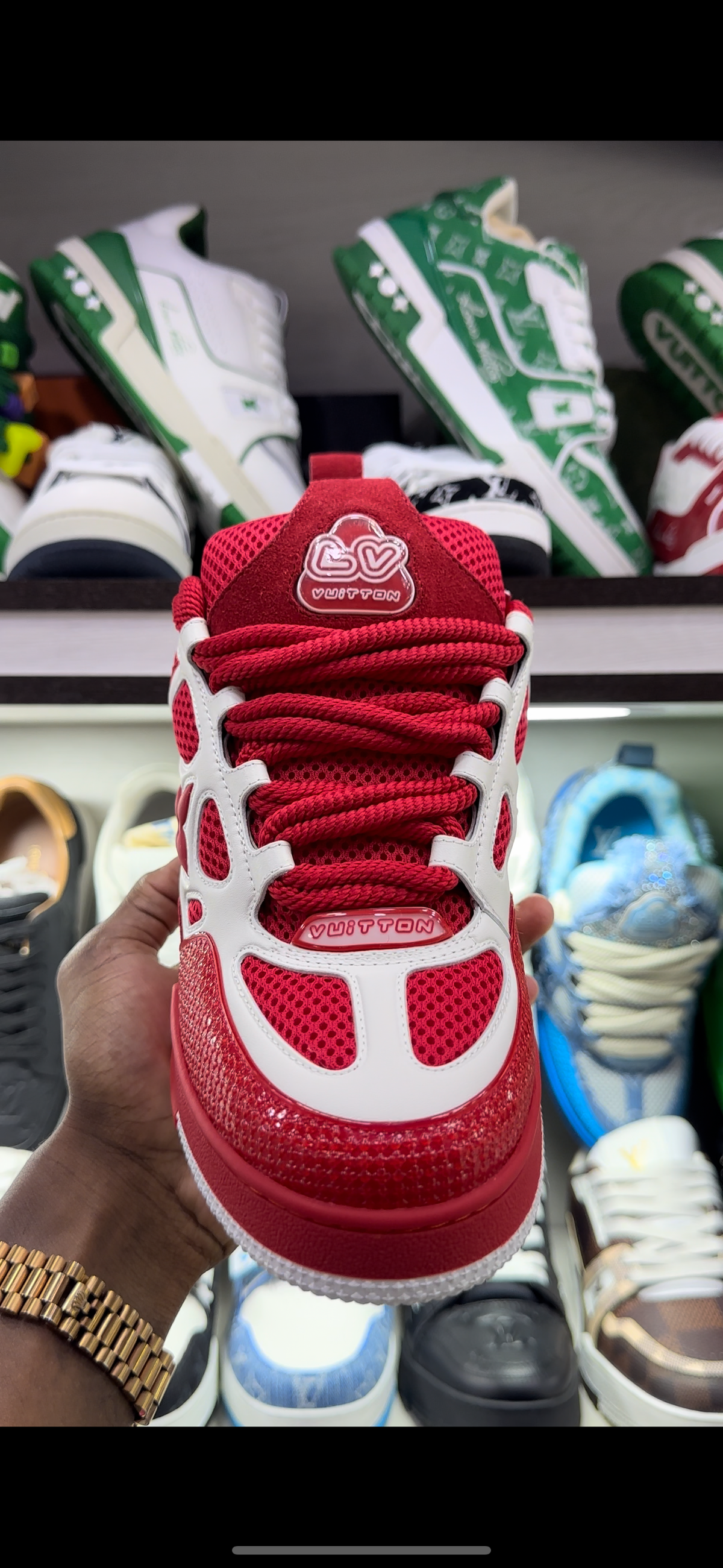 LV - Skate vermelho