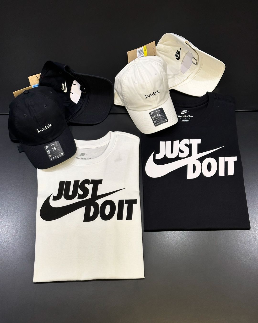 Kit NK 2 Camisetas e 2 Bonés