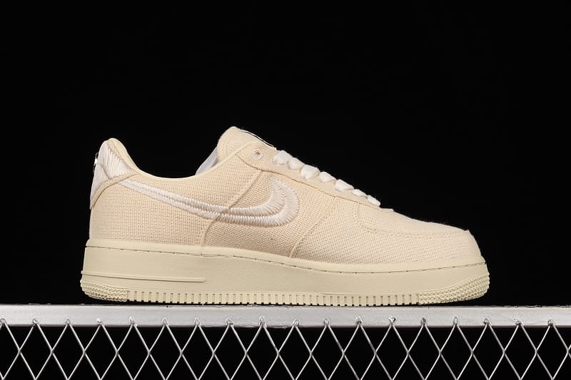 Stussy x NK Air Force 1 Low Fossil Stone