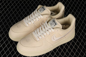 Stussy x NK Air Force 1 Low Fossil Stone