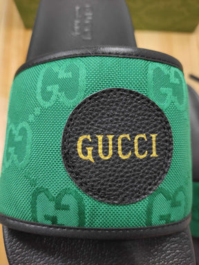 SLIDE GUCCI CUSTOM ( VERDE )